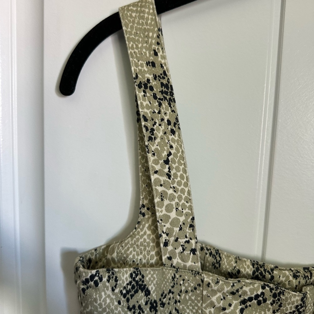 RevolveCapulet Lola Bustier Bodycon Dress Small Python Denim Snake Print Midi - Picture 5 of 15